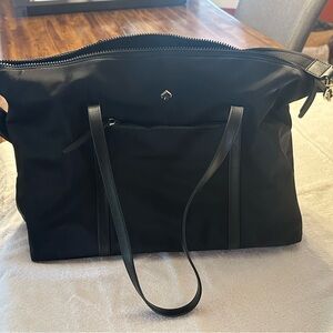 Kate Spade Black Nylon Travel Bag